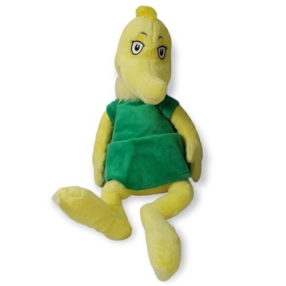 Kohl's Cares For Kids Dr. Seuss Character Sneetch‎ Stuffed Plush Green Dress 18" - Picture 1 of 4